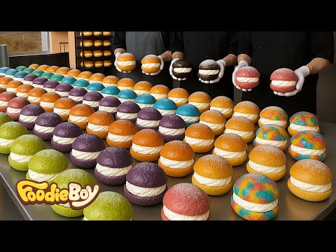 Amazing Cream Dessert! Korean Bakery Compilation