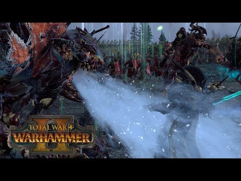 Khatep & Kemmler - NecBROmancy vs Sister-Trolls // Total War: Warhammer II Online Battle #288