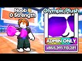 Starting Over As A NOOB With STRONGEST Admin Pet In Arm Wrestle Simulator Roblox