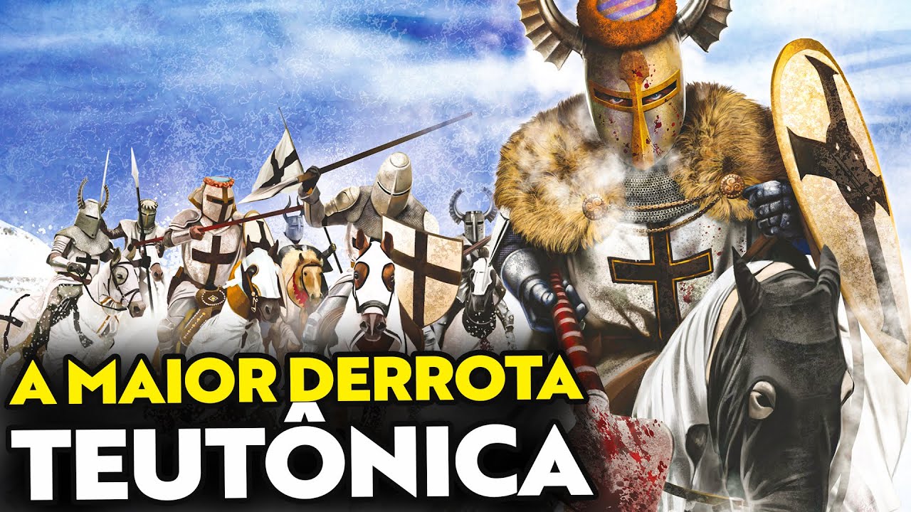A BATALHA MEDIEVAL TEUTÔNICA DE GRUNWALD (TANNENBERG) | A MAIOR DERROTA DOS CAVALEIROS TEUTÔNICOS!