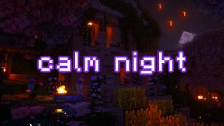 stay here until you're better... (minecraft music w/ rain, campfire)
