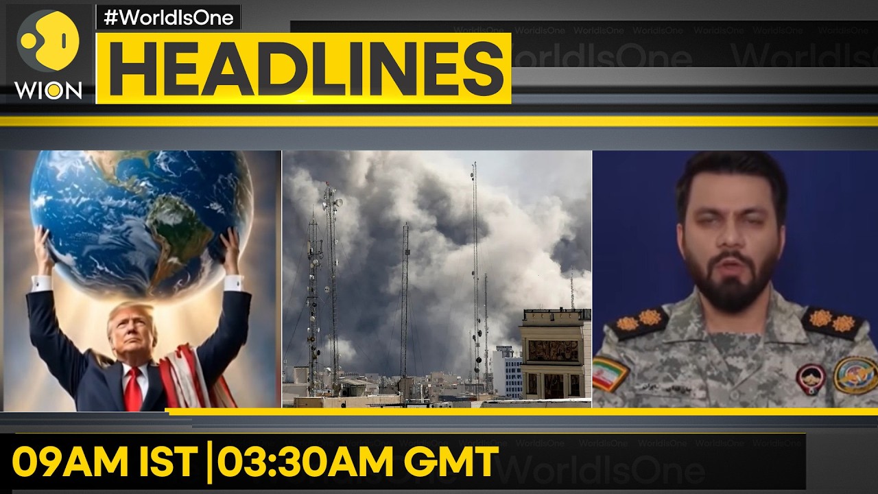 Trump's Atlas-Inspired Truth Social Post | Explosions Heard in Iran's Qeshm, Sirik | WION Headlines