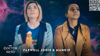 Farewell Jodie and Mandip | Doctor Who | BBC America