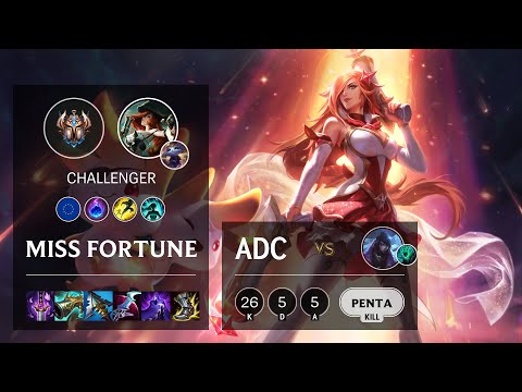 Miss Fortune ADC vs Aphelios - EUW Challenger Patch 11.20