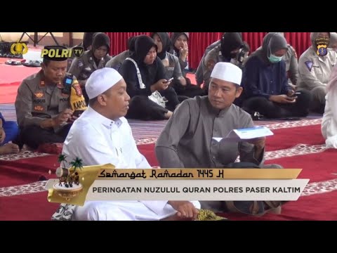 POLRES PASER GELAR PERINGATAN NUZULUL QURAN