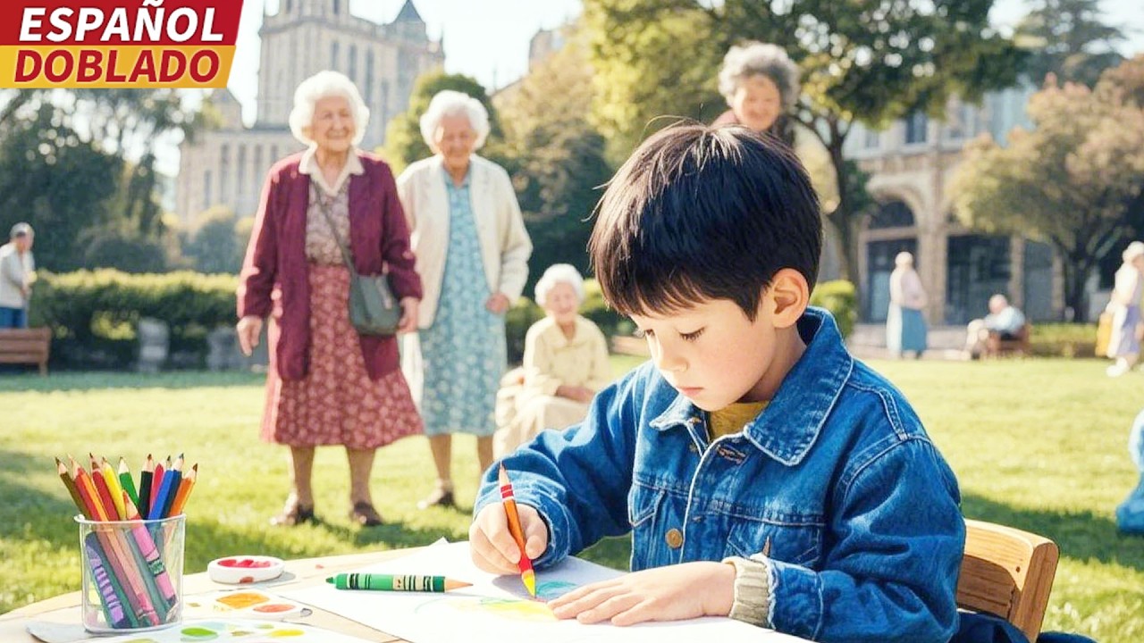 [Doblado Esp] Padres Divorciados. Niño se queda Solo en parque mientras las abuelas van a recogerlo