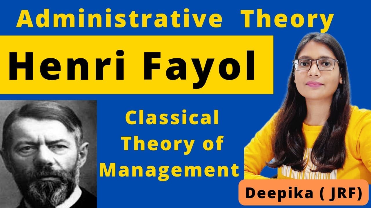 Henri Fayol || Classical Theory of Management ||14 Principles of Management