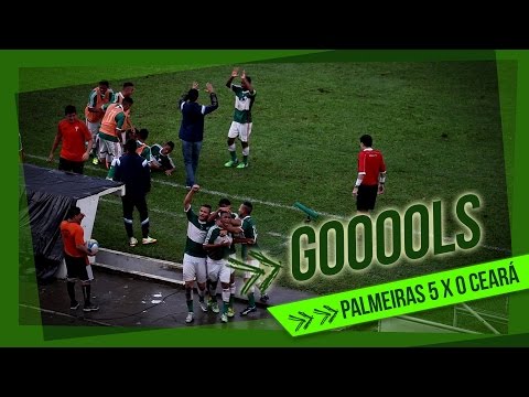 Copa São Paulo 2015 - Palmeiras 5 x 0 Ceará - Classificado para as oitavas!