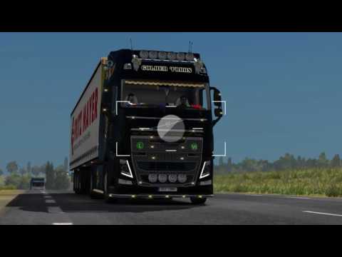 ETS2 Golden Trans Volvo FH16 540 Reims - Geneve