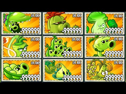 Tournament Every Green Plants - Who Will Win? - Pvz 2 Plant vs Plant
