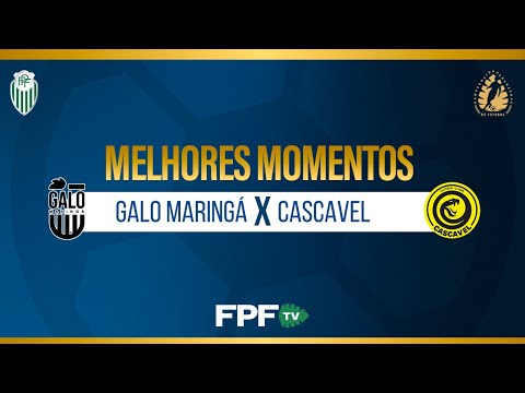 Melhores momentos |GALO MARINGÁ 0X1 CASCAVEL | PARANAENSE 2026 | Rodada 2