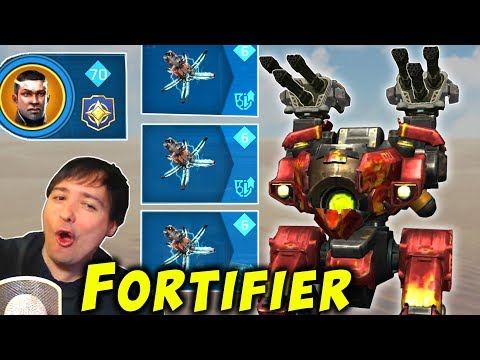 NEW Monster Tank FORTIFIER Module BULWARK - War Robots Live Gameplay WR