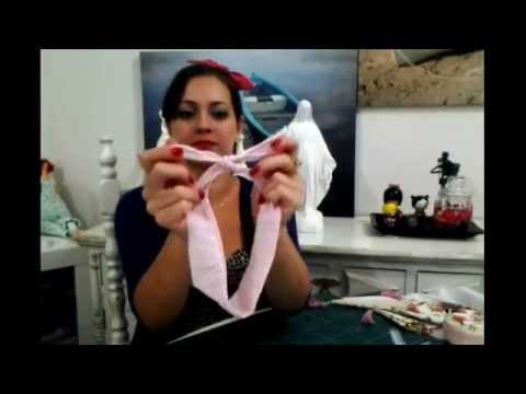 Passo a Passo Faixinha Pin UP com Nataly De Biase