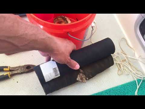 3forthesea how to change an exhaust pipe on a sailboat episode 13