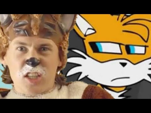 Sonic and Tails sign What does the fox say