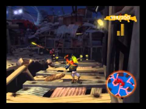 Jak 2 Renegade Walkthrough Part 14 - Sewer Draining, Guard Bashing and Racing for the first time