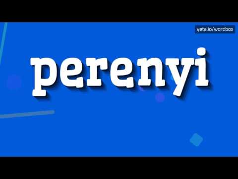 PERENYI - HOW TO PRONOUNCE IT!?