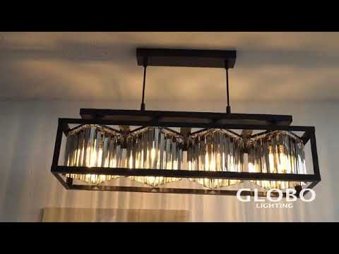 Globo 15697-4H - Lustr na lanku MATHILDE 4xE27/40W/230V