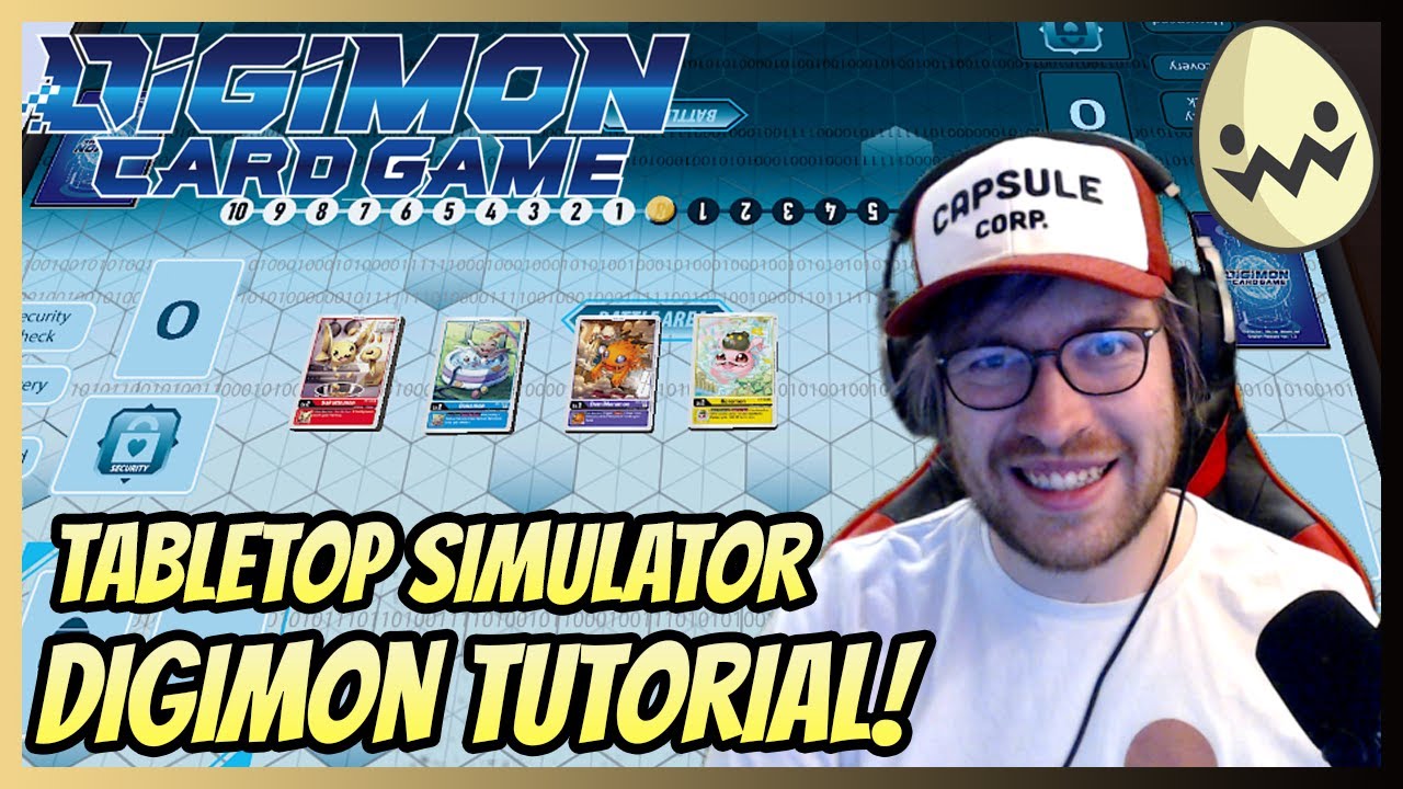 Digimon Card Game: Tabletop Simulator Digimon Tutorial!