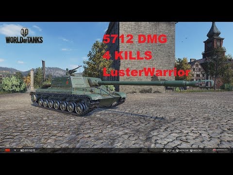 5712 DMG 4 KILLS | WZ-111-1G FT | LusterWarrior