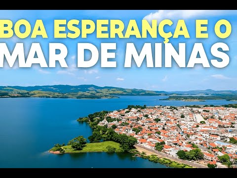 Boa Esperança principal cidade no entorno do Mar de Minas #mardeminas