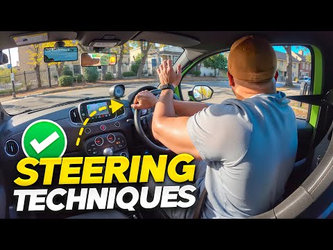 Steering Techniques That Work On Your Driving Test