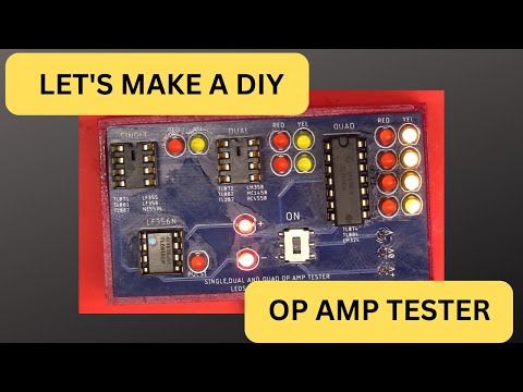 DIY OP AMP TESTER!!