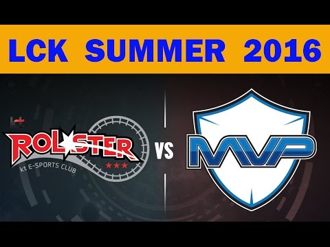 KT Rolster vs MVP - LCK Summer 2016 Game 1