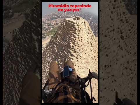 Mısır Piramitinin Üstündeki Esrarengiz Yazı - Mısır Piramitinin Tepesinde ne yazıyor?