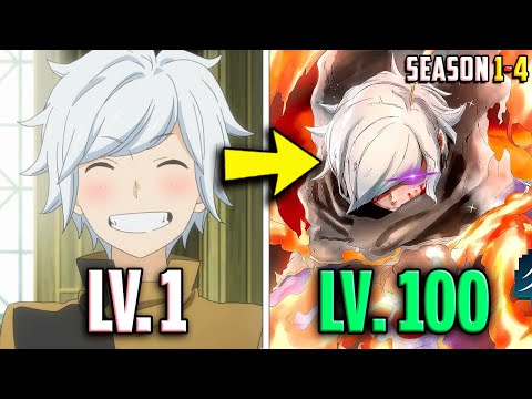 🌹 Lv. 1 Simp Boy becomes MAX LEVEL to Date a 👑Lv. 90 Girl 💛 Danmachi All Seasons