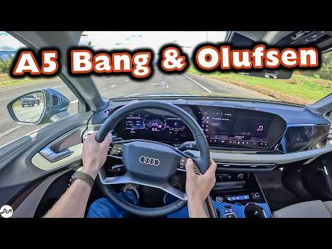2025 Audi A5 – Bang & Olufsen 20-speaker 3D Sound System Review