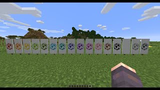 Minecraft 19w11a! Globe Banner Pattern!