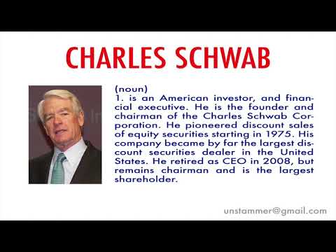 How to Pronounce Charles Schwab