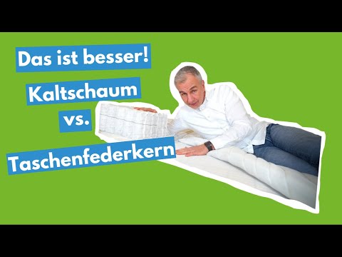 Kaltschaum oder Taschenfederkern - Welche Matratze ist besser?