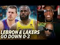 Unc & Ocho react to LeBron & Lakers losing Game 3 to Nikola Jokic & Nuggets | Nightcap