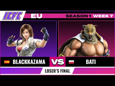 Blackkazama (Asuka) vs Bati (King) - ICFC EU: Season 1 Week 7 - Loser's Final