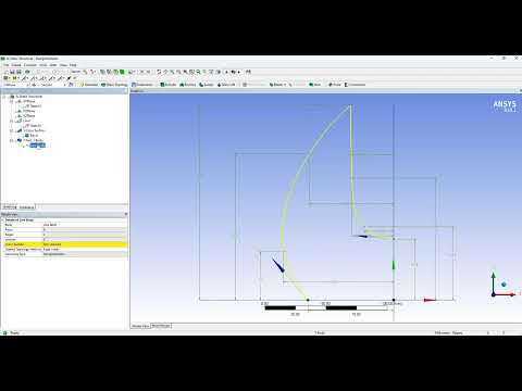 ANSYS: Line Element & Geometric Non-Linearity