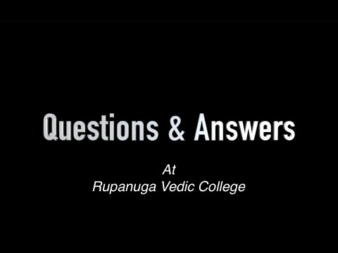 How to overcome the distractions in life || Q&A || H.H. Danavir Goswami || RVC