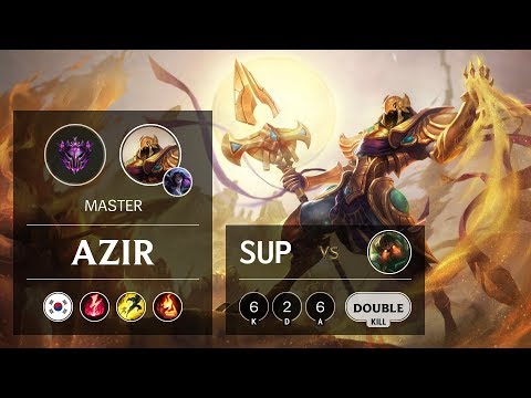 Azir Support vs Nautilus - KR Master Patch 9.15