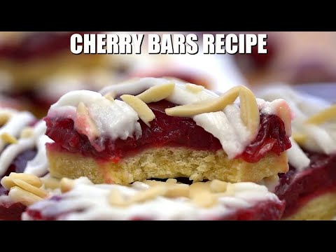 How to Make Cherry Bars - Sweet and Savory Meals