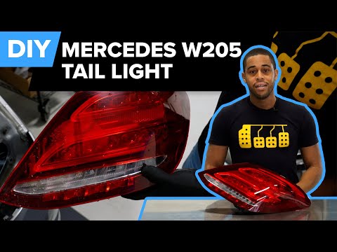 Mercedes-Benz W205 Tail Light Replacement DIY (C300, C400, C450 AMG, C63 AMG S)