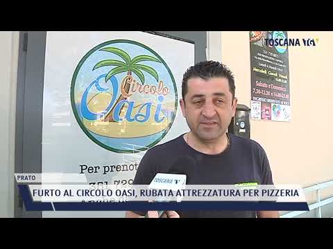 2022-04-26 PRATO - FURTO AL CIRCOLO OASI, RUBATA ATTREZZATURA PER PIZZERIA