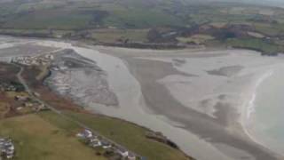 preview picture of video 'Cardigan Estuary 2010 Flyby'