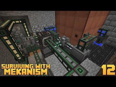 Surviving With Mekanism v9 :: Ep.12 - 5x Ore Processing Setup