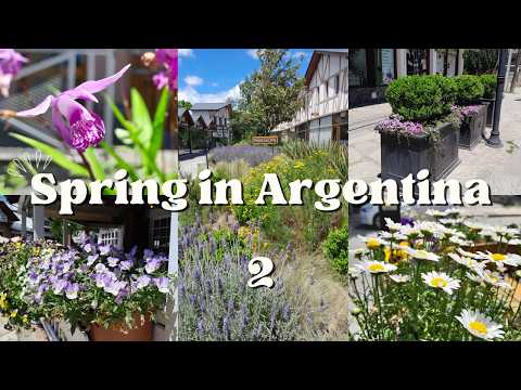 An Alpine Town in the Heart of Argentina 🌿🌸