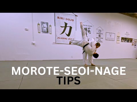 Morote-Seoi-Nage Tips | Riki Judo Dojo