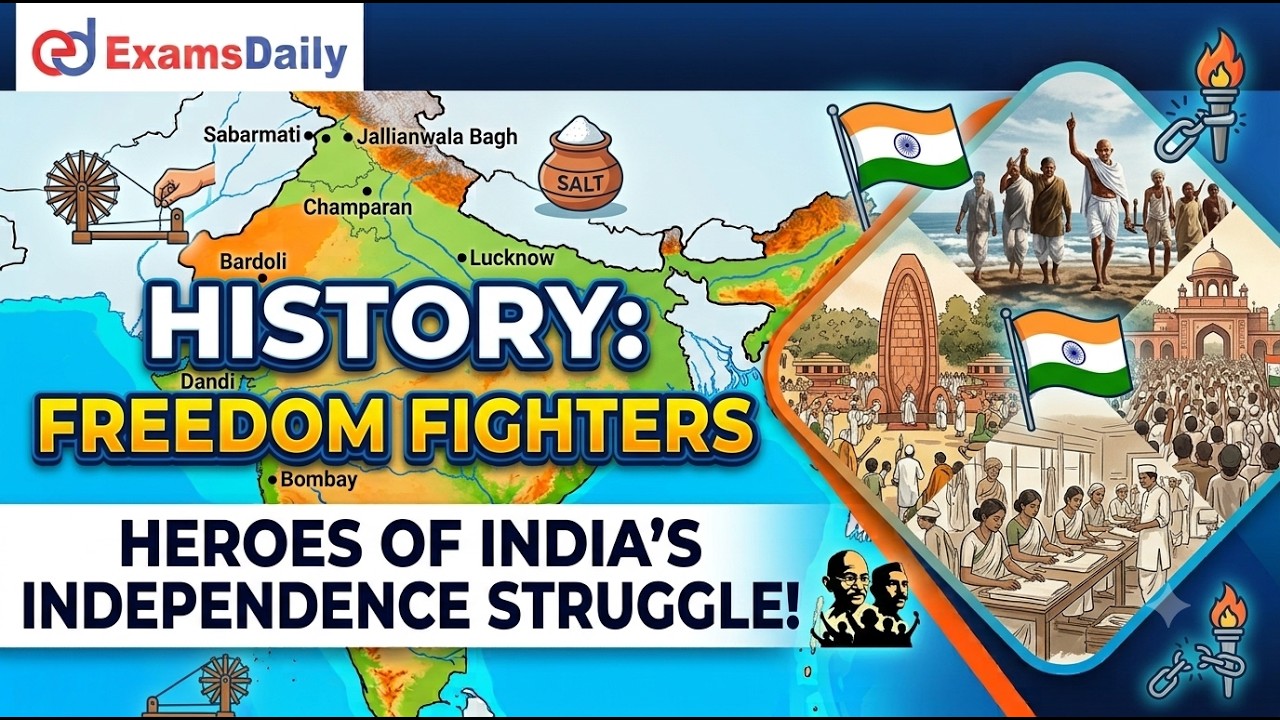 General Studies for competitive exams-TNPSC exam Prepration -Social studies -Freedom Fighters
