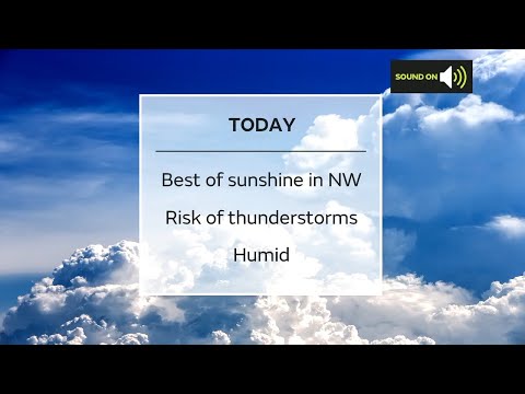 Saturday afternoon forecast 15/08/20
