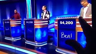 TROY MYER WAS SPOTTED SITTING ON CHAIR WHILE COMPETING ON JEOPARDY—HE CAN STAND--UPDATE