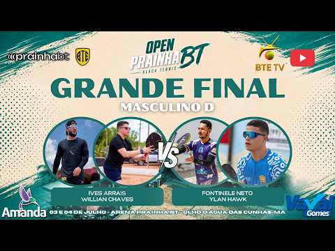 FINAL CAT MASCULINA D : IVES ARRAIS / WILLIAN CHAVES X FONTILENE NETO / YLAN HAWK